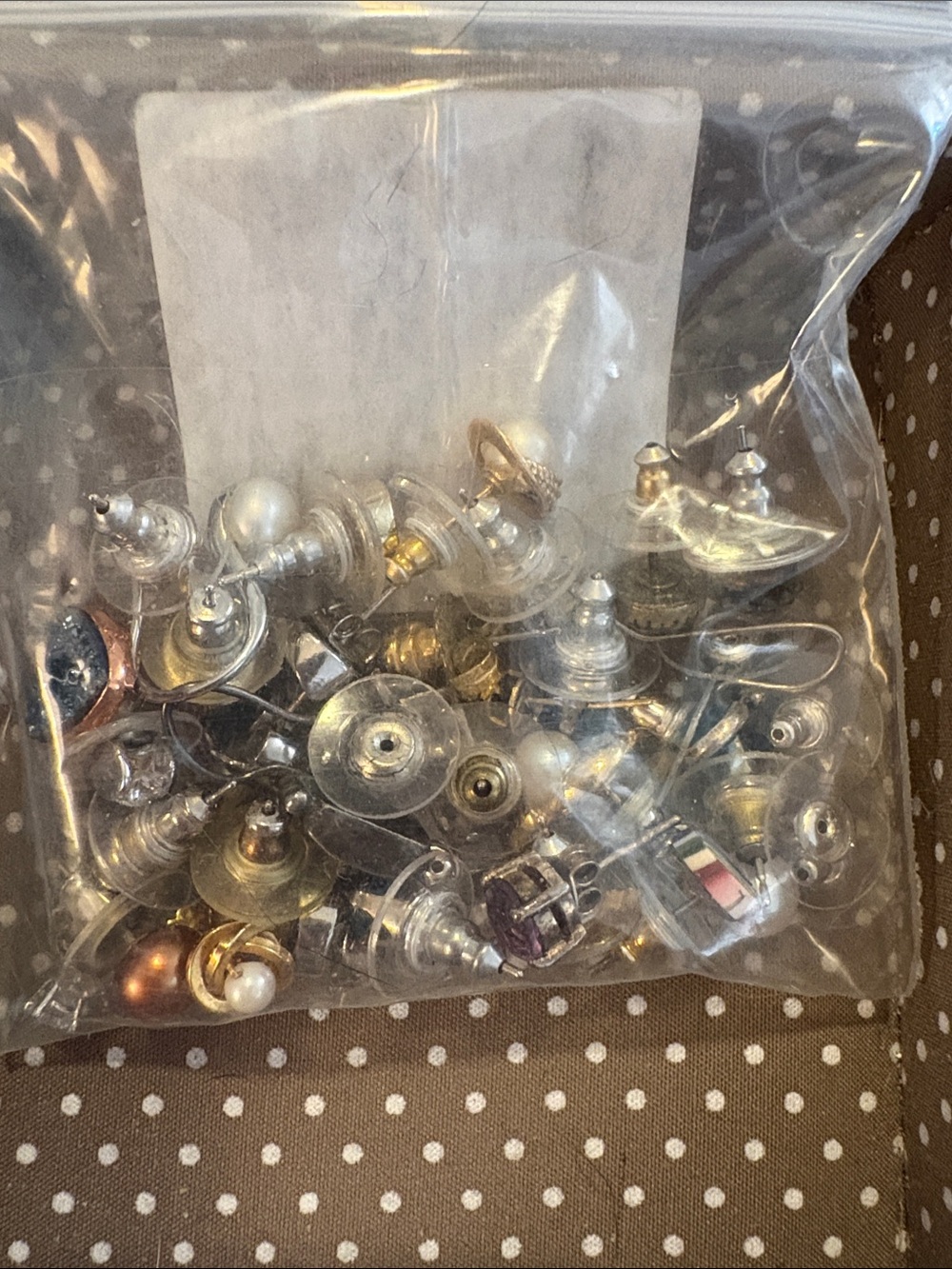 Never Seen This Before-Years of Losing Stud Earrings =This Bag